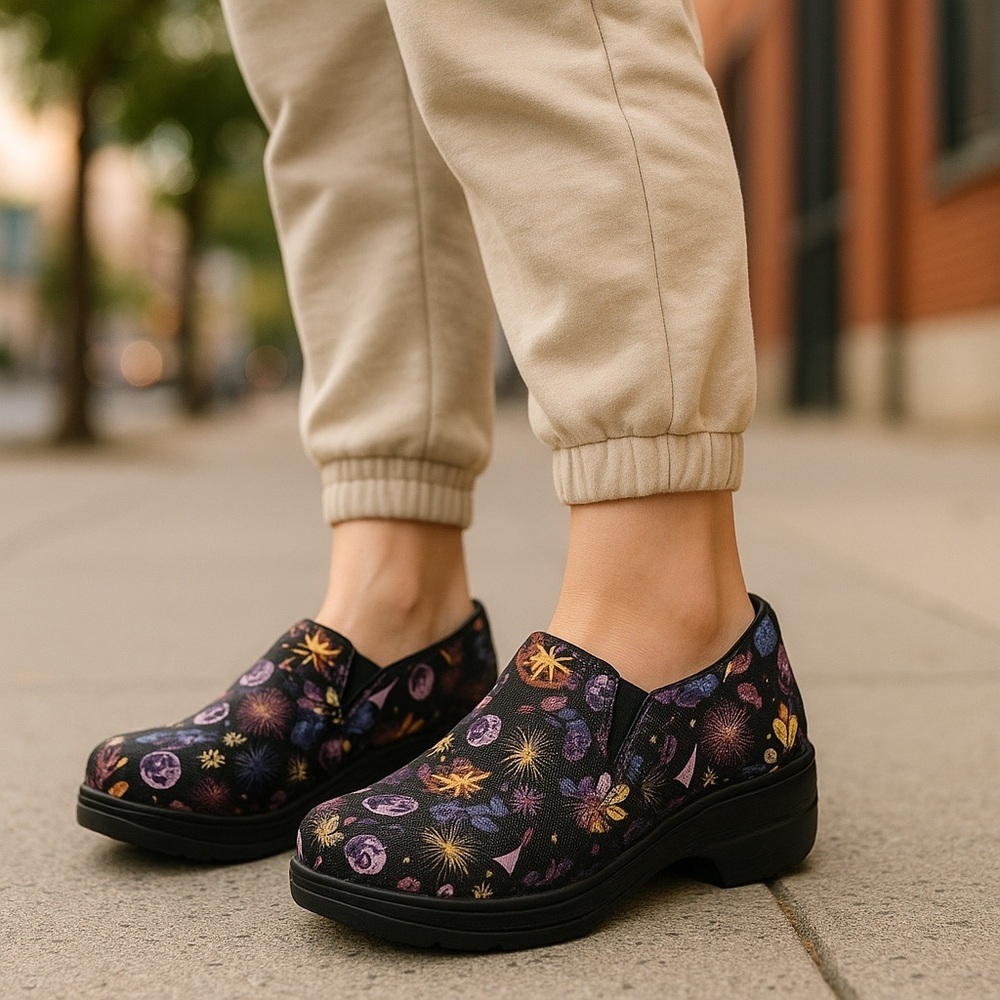 KLOGS Naples women size 6 Celestial Slip In Clog Professional Career Work Shoe